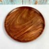 Crafted Wooden Plate for Home and Kitchen Dining - SH1021