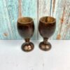 Handmade Elegant Wooden Wine Glass Tableware - SH1085